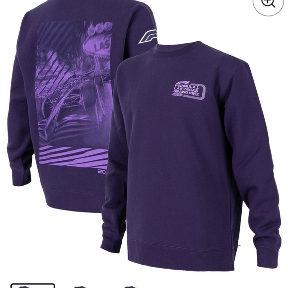 F1 Las Vegas 2023 Purple Sweatshirt Unisex